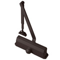 Norton Co Manual Hydraulic 1600BC Series Closers Door Closer Heavy Duty Interior and Exterior, Dark Bronze 1604BC 690